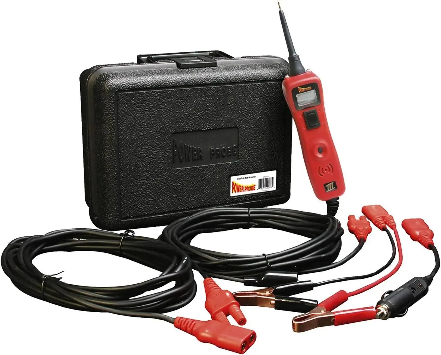 Power Probe III Circuit Test Kit - PP319 in Red - Voltmeter and Accessories for Electrical System Diagnostics