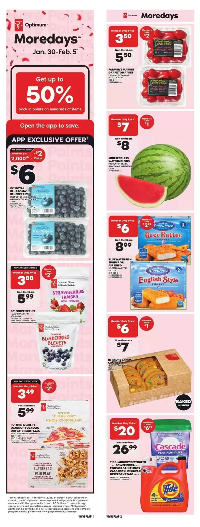 Great offer for bargain hunters from January 30 to February 5 2025 - flyer page 1