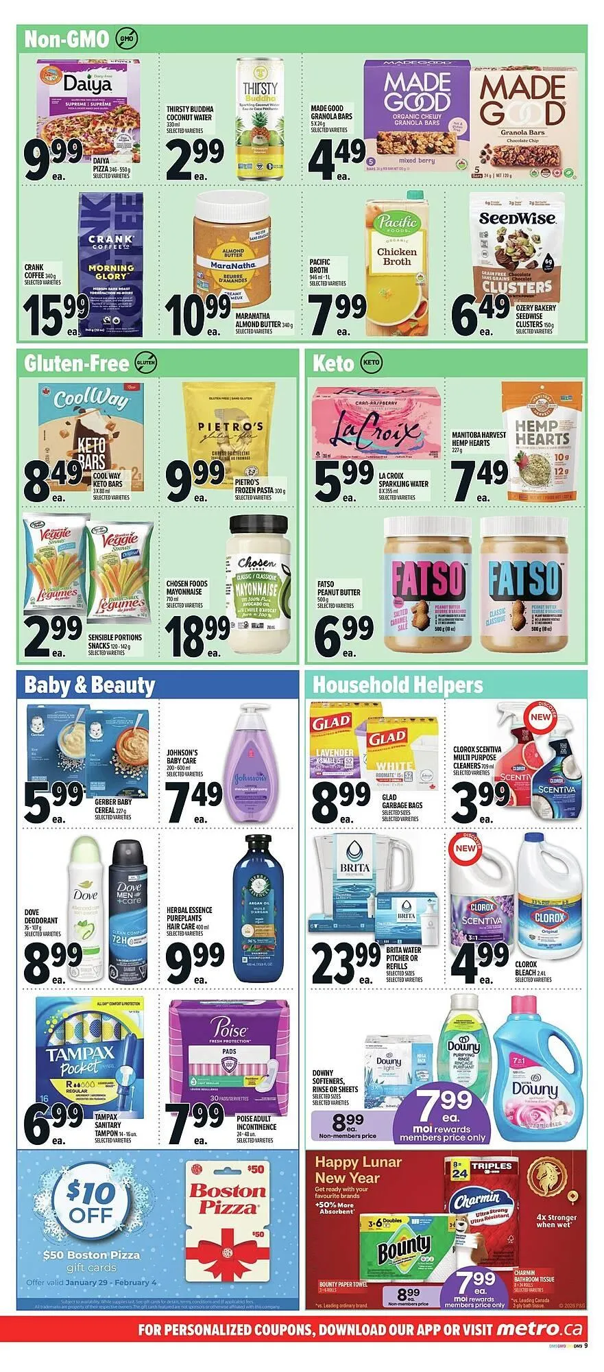 Metro flyer from January 28 to February 4 2026 - flyer page 11