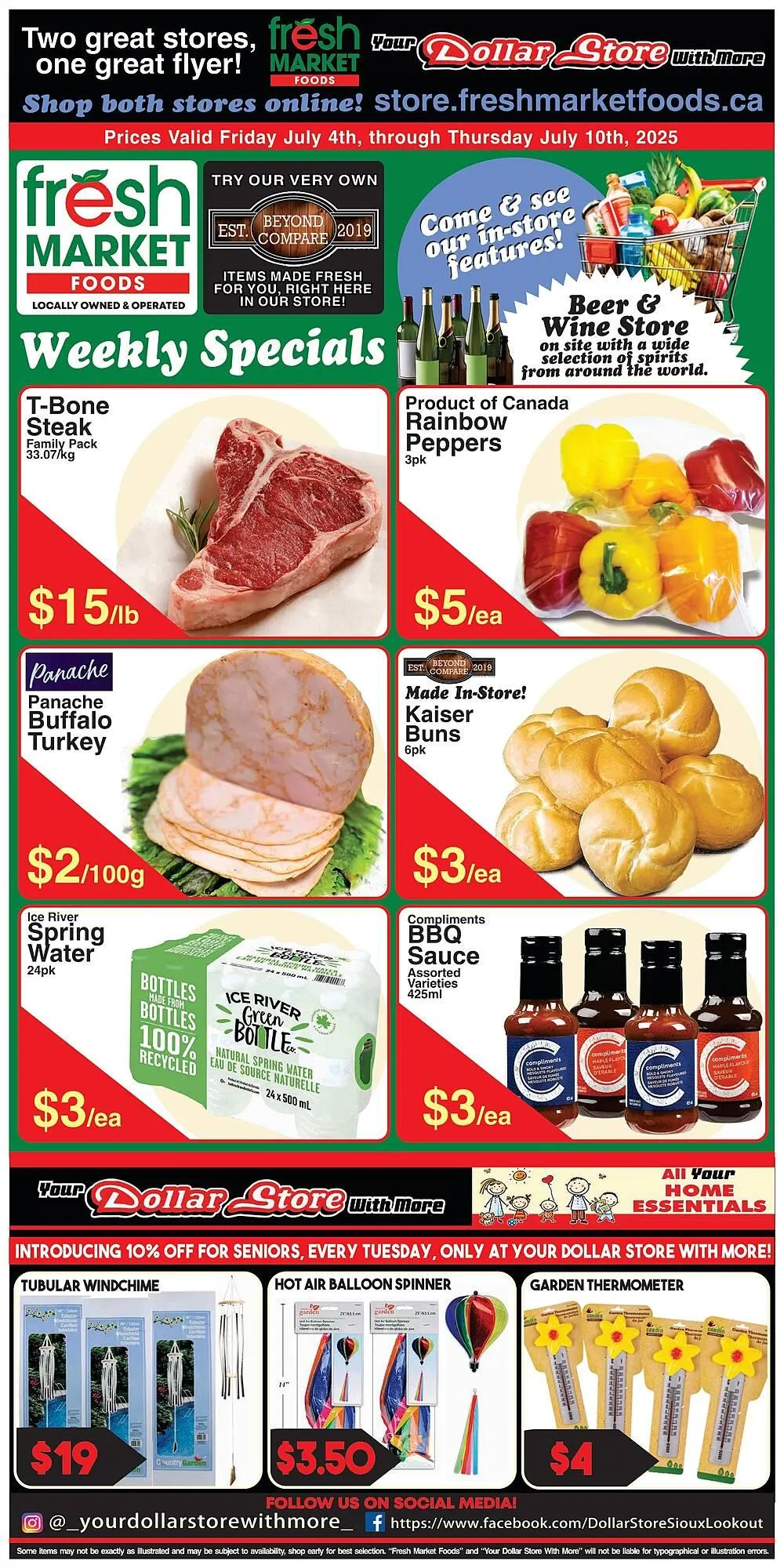 Fresh Market Foods flyer - 1
