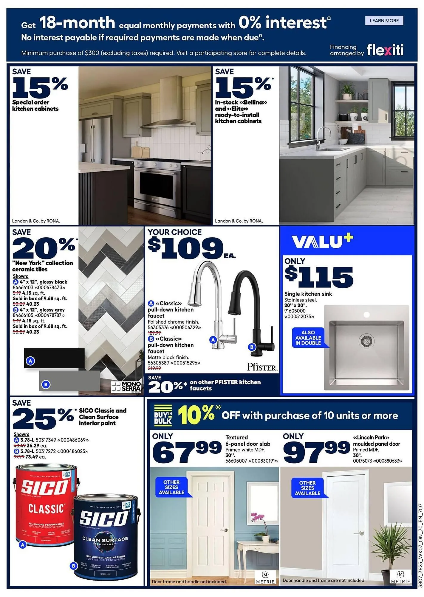 RONA flyer from March 12 to April 2 2026 - flyer page 2