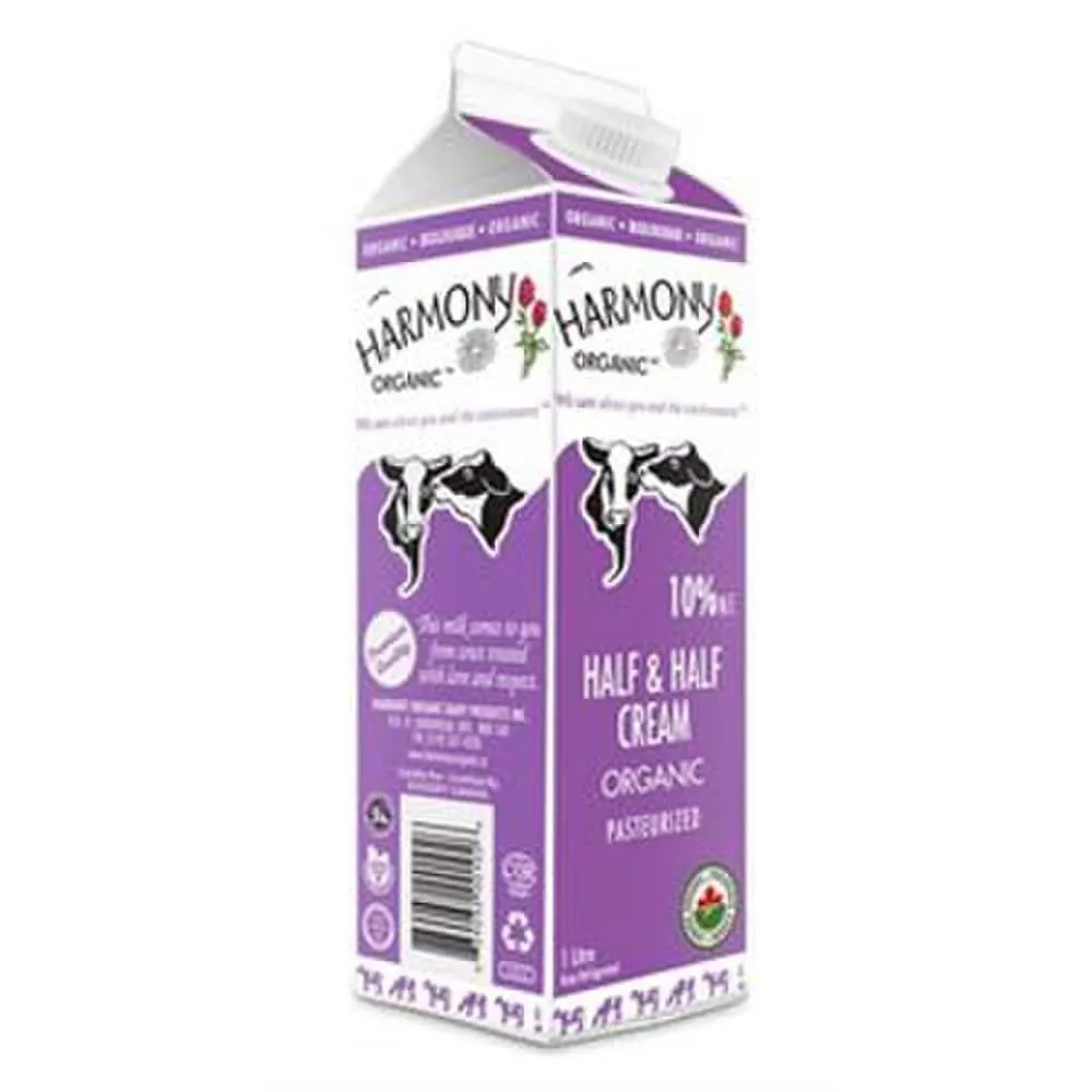 Harmony Carton 10% Half Half Cream 1 L