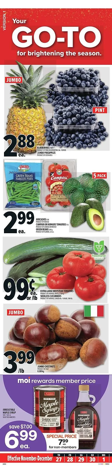 Metro flyer from November 27 to December 4 2025 - flyer page 2