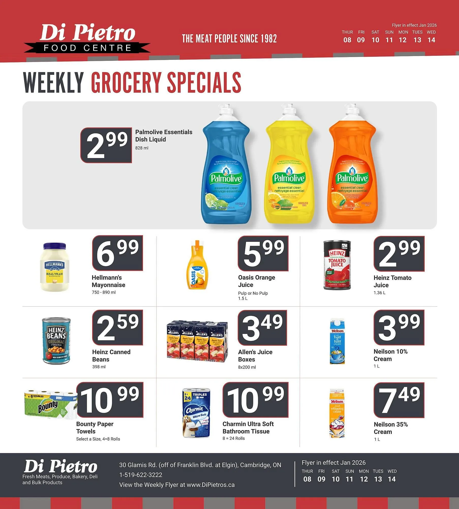 Di Pietro flyer from January 8 to January 14 2026 - flyer page 9