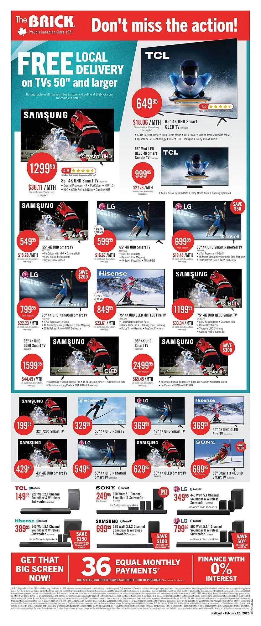 The Brick flyer from February 20 to February 27 2026 - flyer page 16