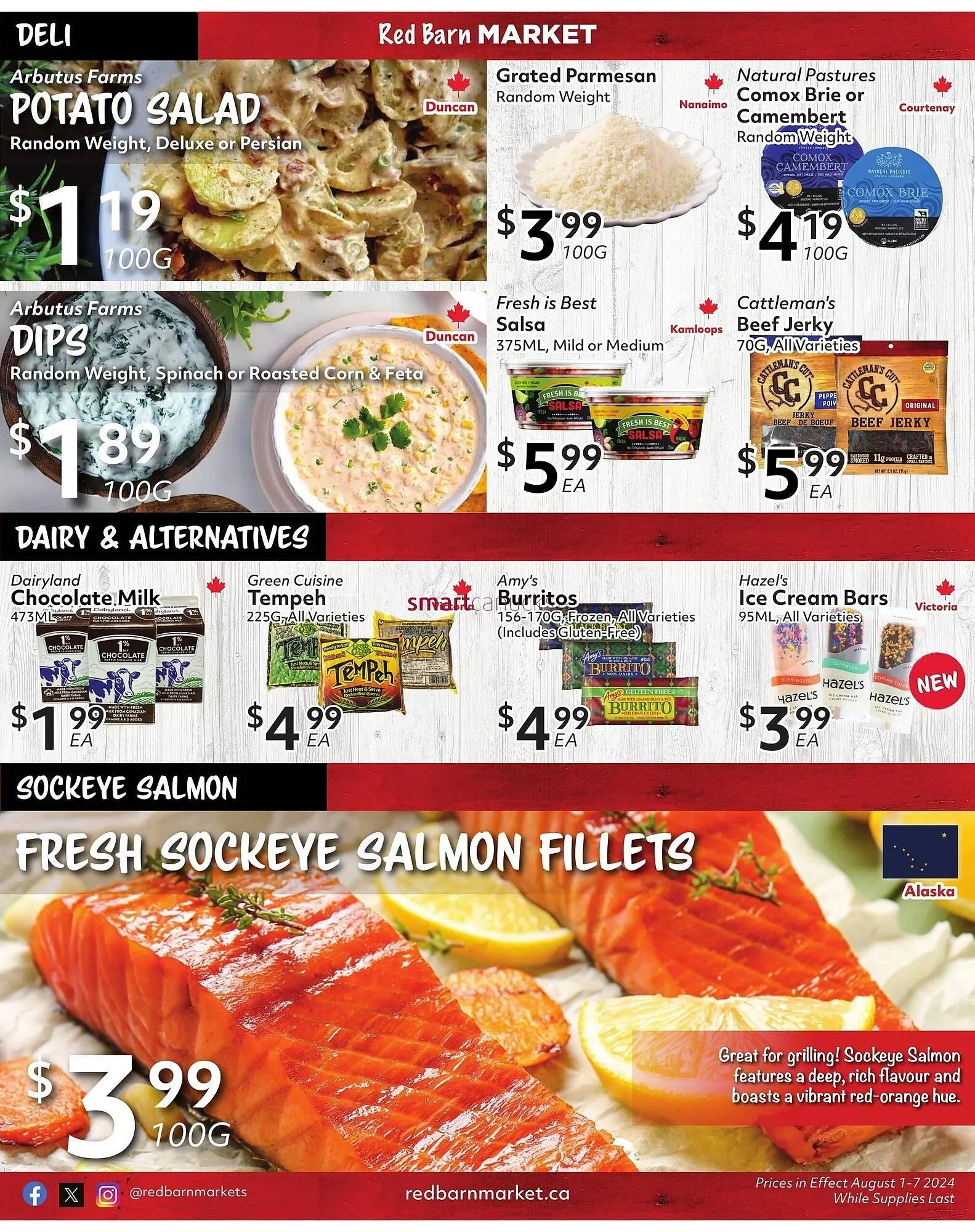 Red Barn Market flyer from August 1 to August 7 2024 - flyer page 3