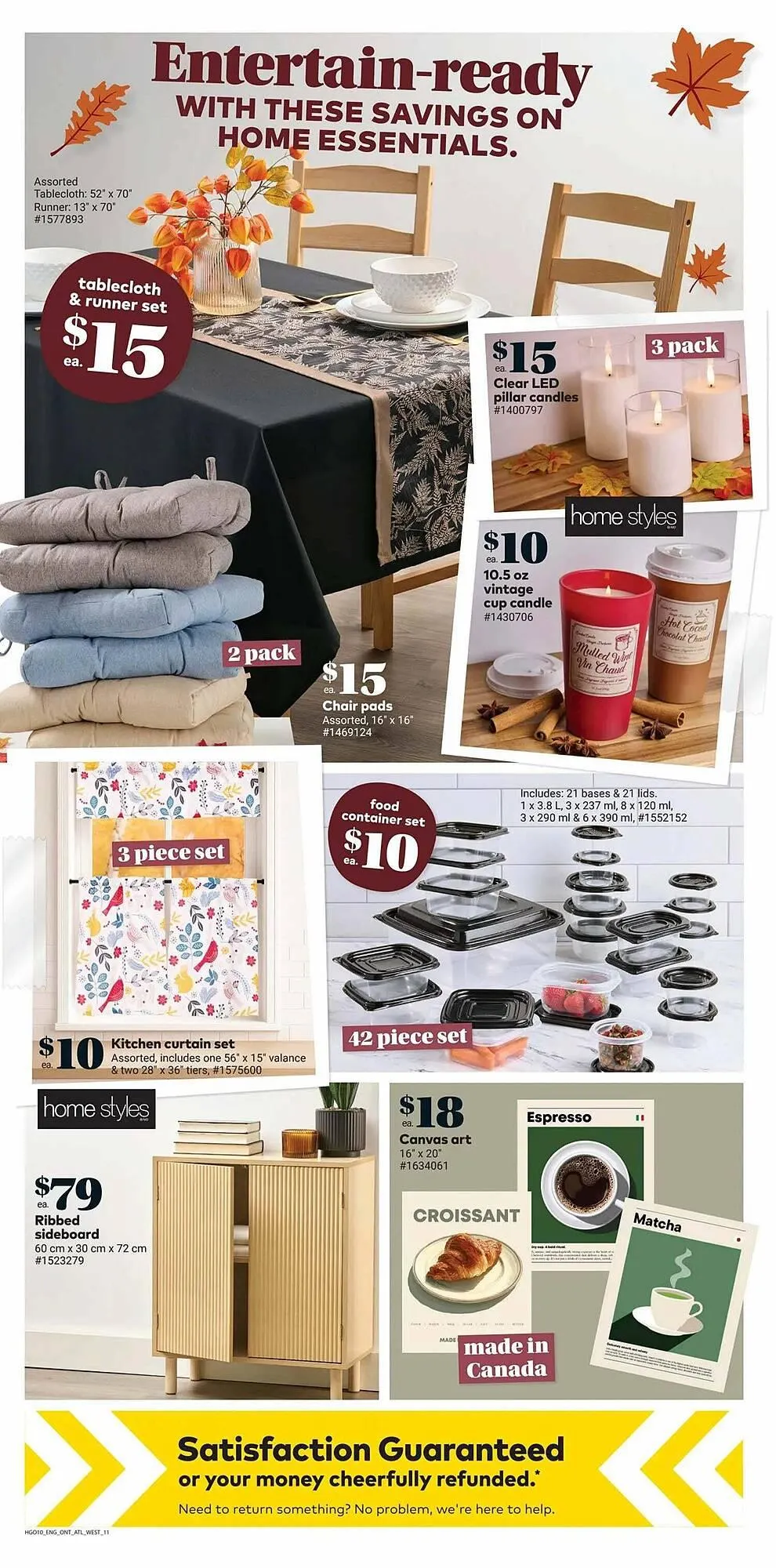 Giant Tiger flyer from October 7 to October 9 2025 - flyer page 13