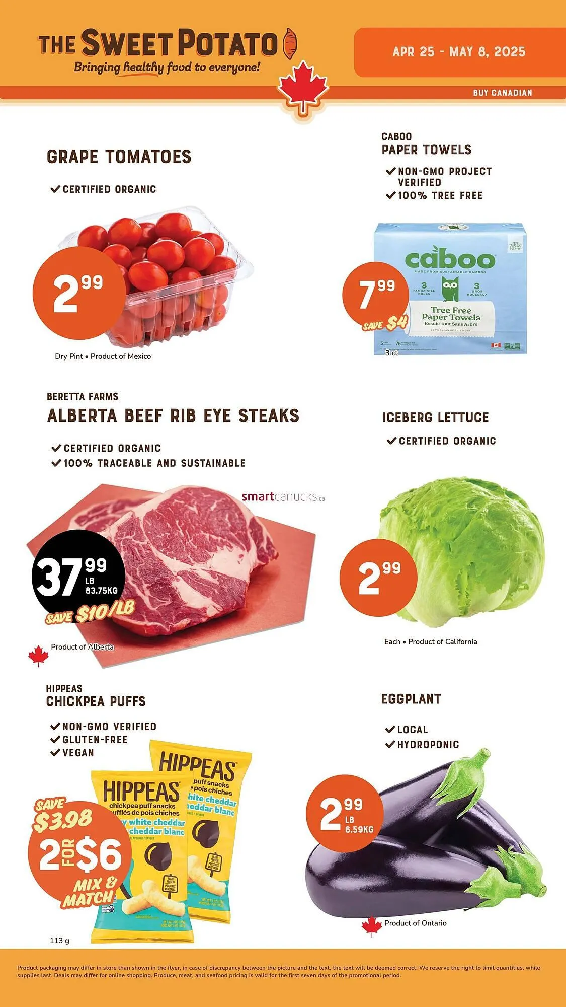 The Sweet Potato flyer - 1