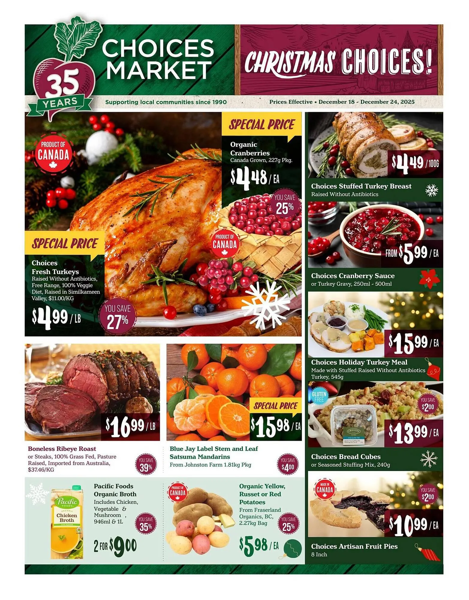 Choices Market flyer from December 18 to December 24 2025 - flyer page 1