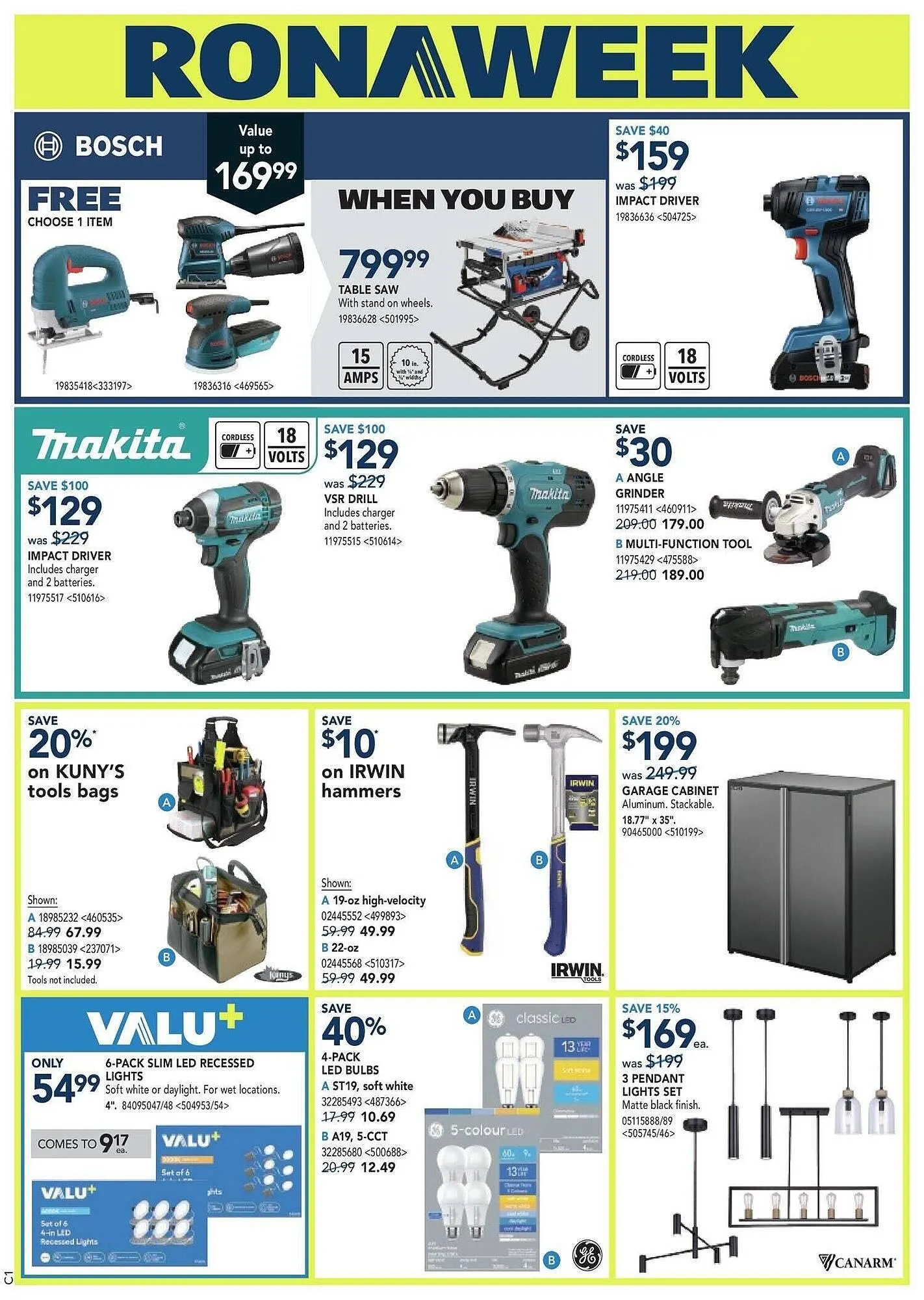 RONA flyer from April 11 to May 2 2025 - flyer page 12