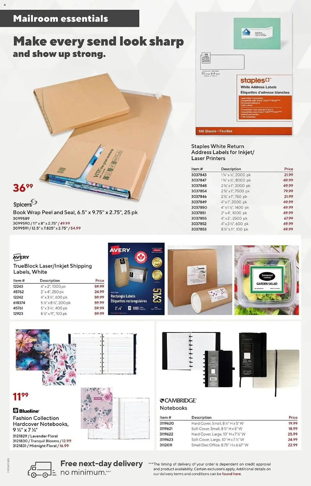 Staples flyer from March 6 to March 20 2026 - flyer page 7