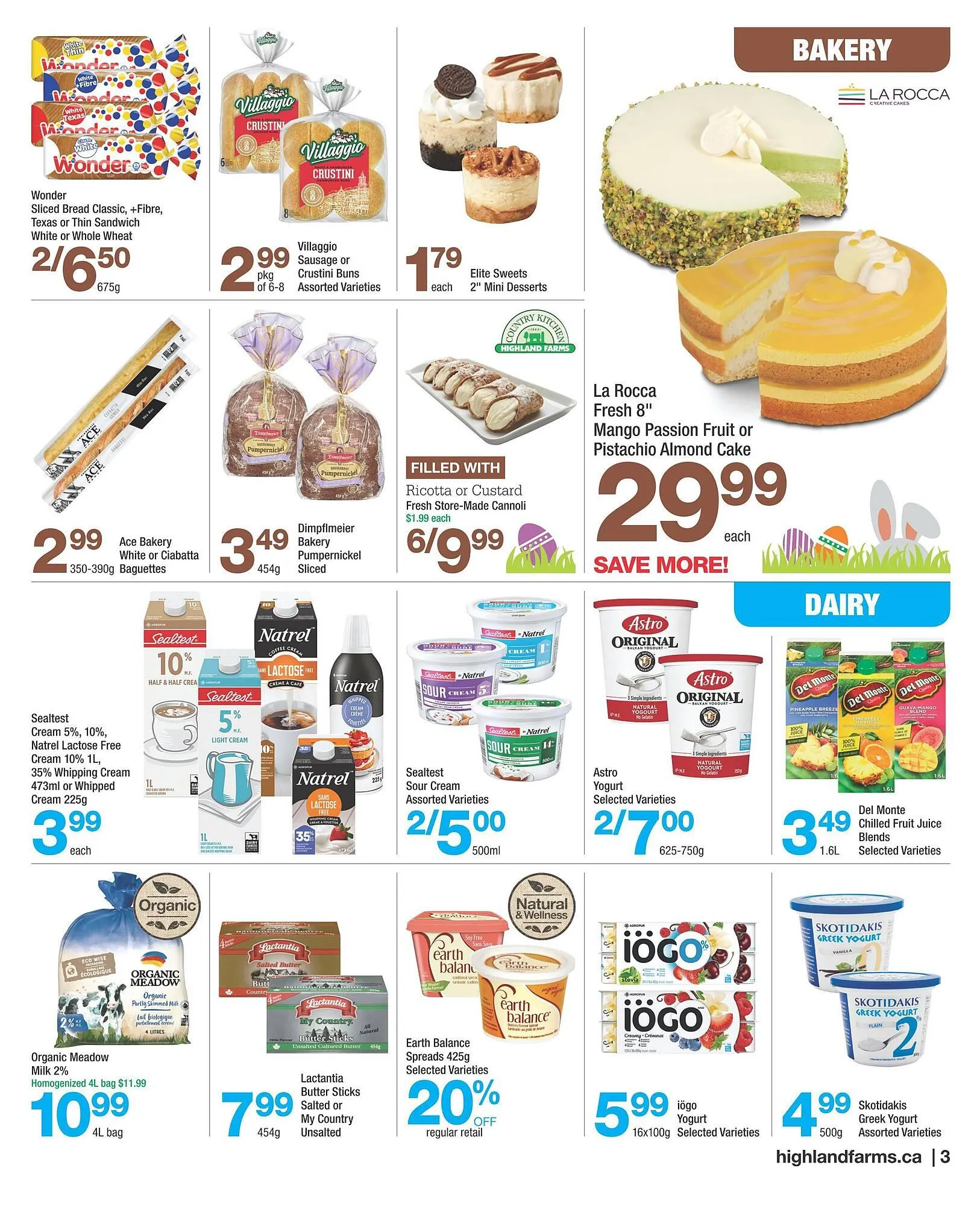 Highland Farms flyer from April 11 to May 1 2025 - flyer page 3