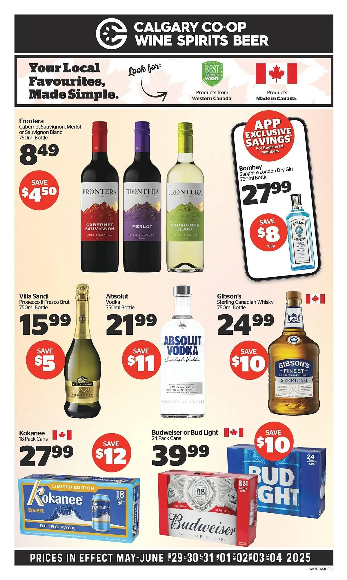 Calgary Co-op flyer from May 29 to June 4 2025 - flyer page 1