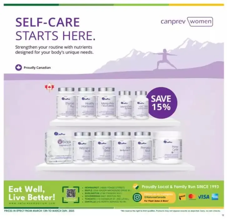 Current deals and offers from March 13 to March 26 2025 - flyer page 12