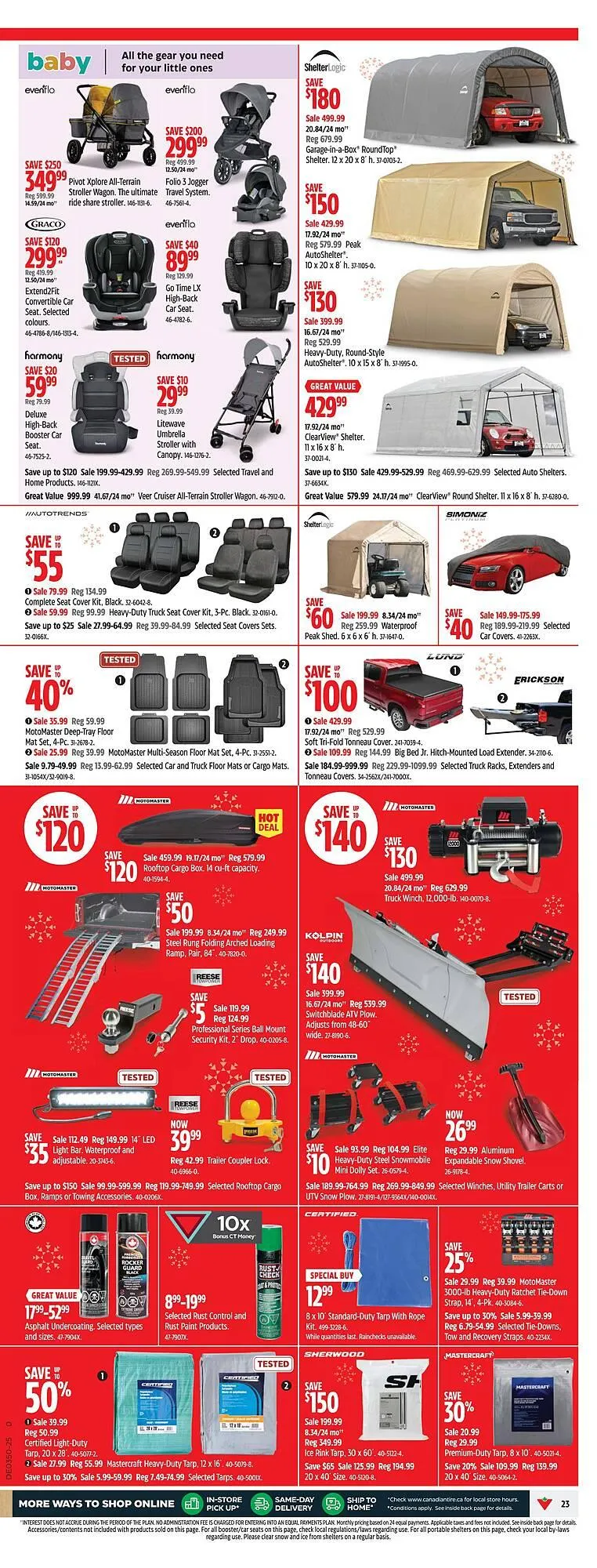 Canadian Tire flyer from December 4 to December 10 2025 - flyer page 25