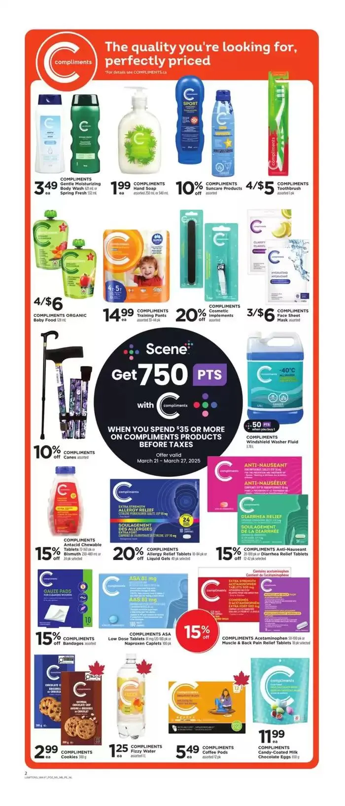 Current special promotions from March 21 to March 27 2025 - flyer page 2