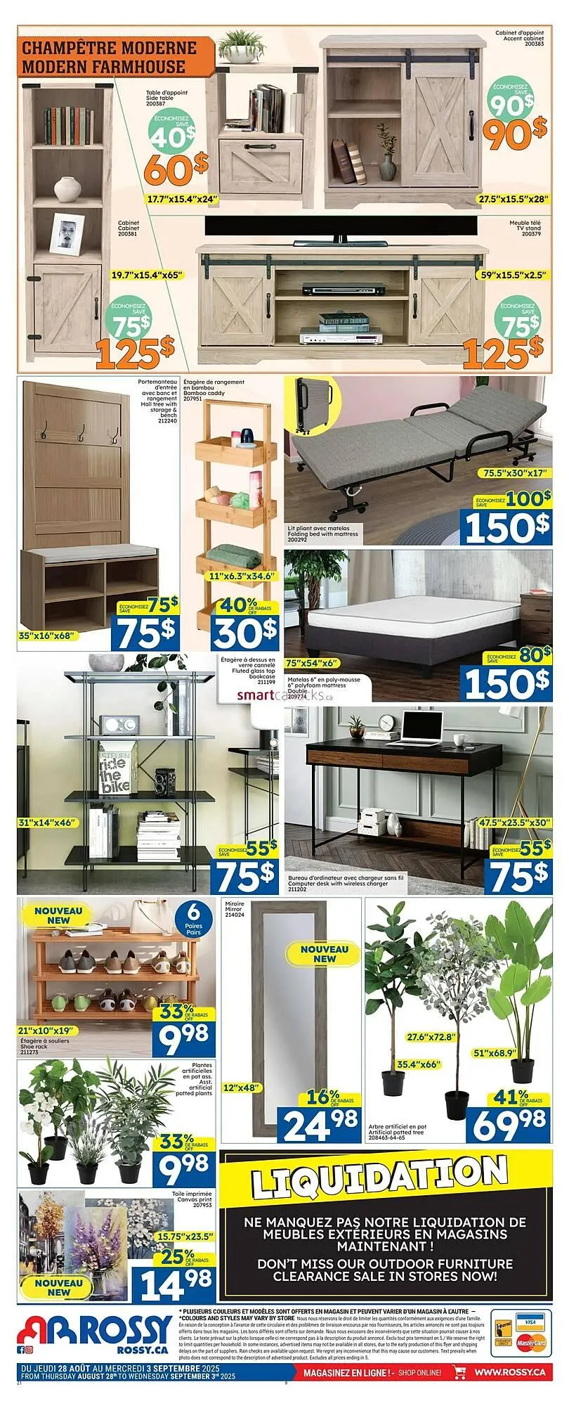 Rossy flyer from August 28 to September 3 2025 - flyer page 8