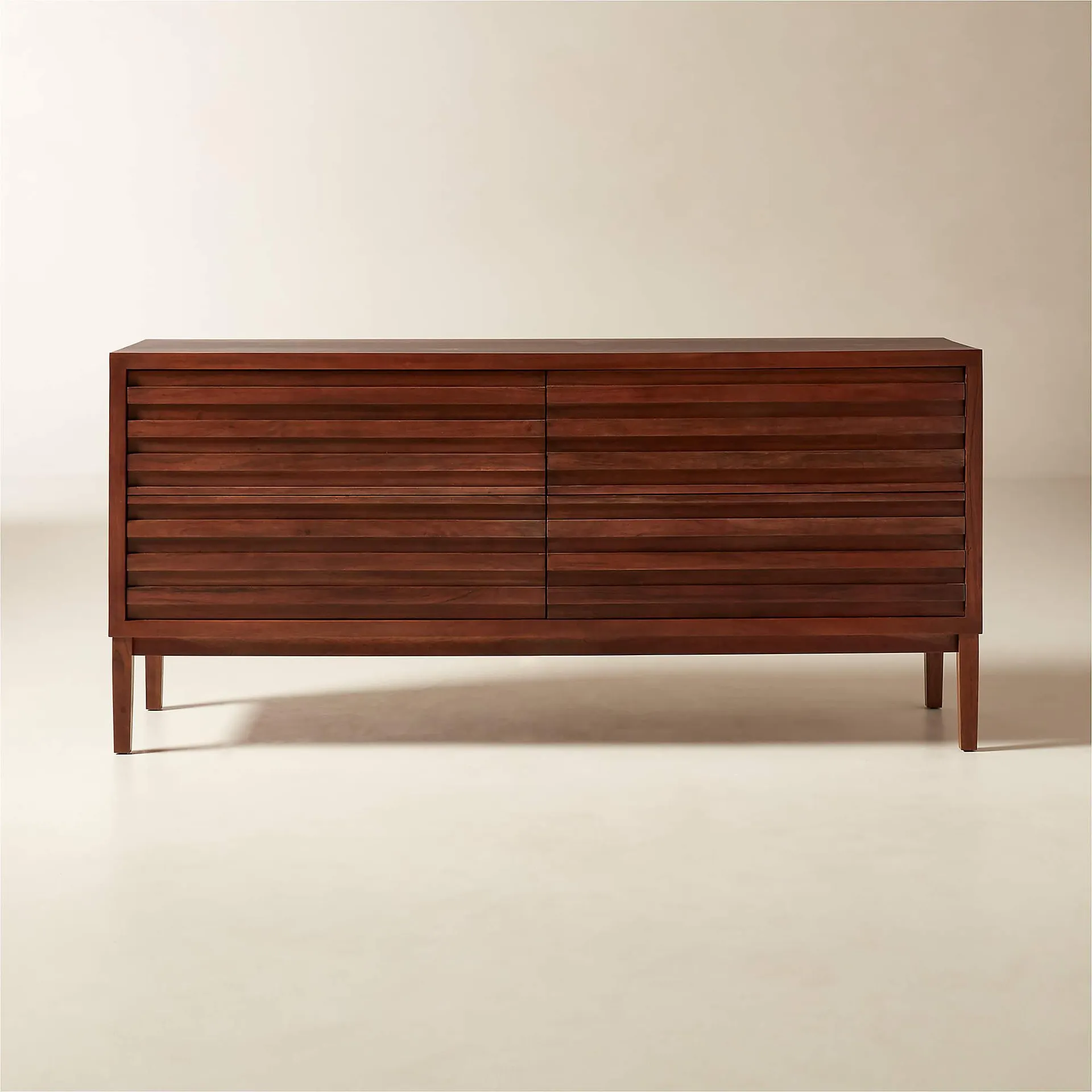 Campo 4 Drawer Acacia Wood Dresser