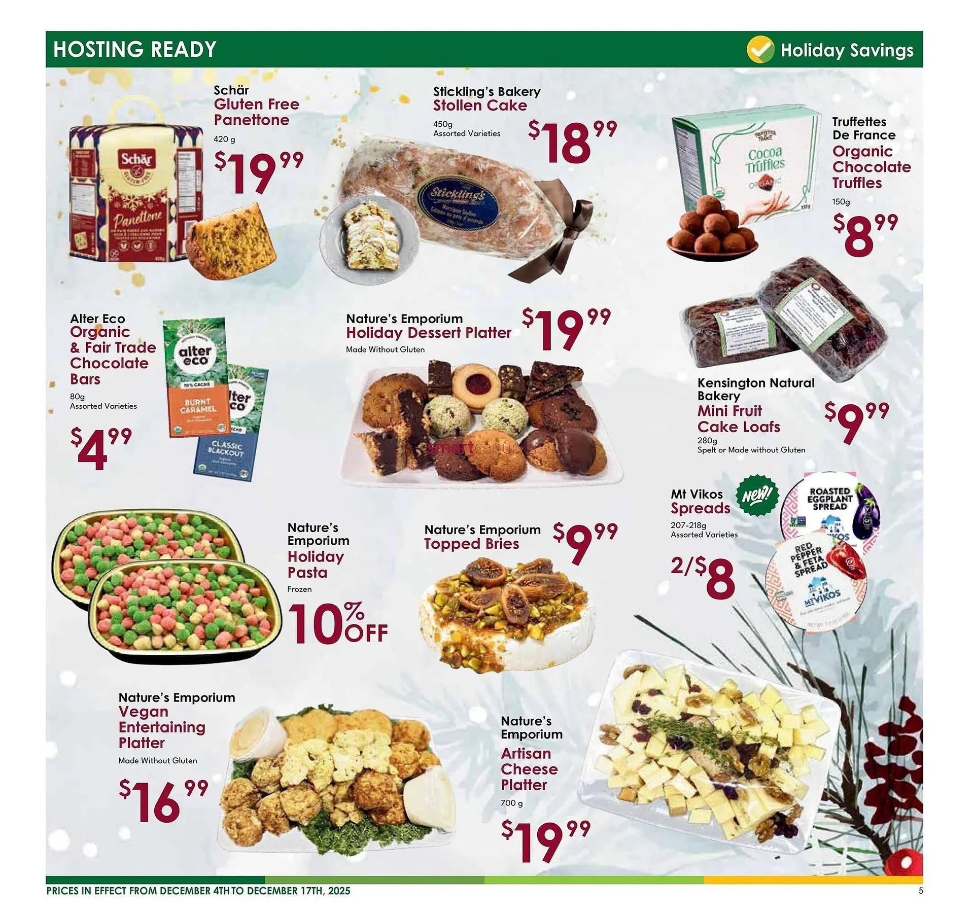 Nature's Emporium flyer from December 4 to December 17 2025 - flyer page 5