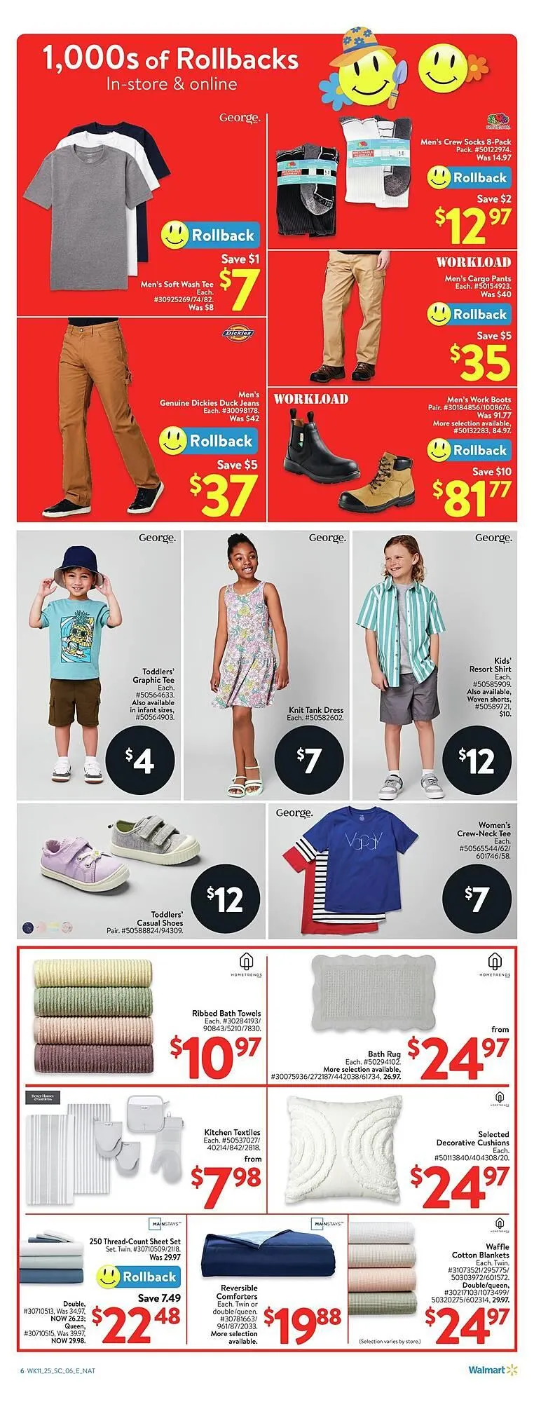 Walmart flyer from April 11 to May 2 2025 - flyer page 16