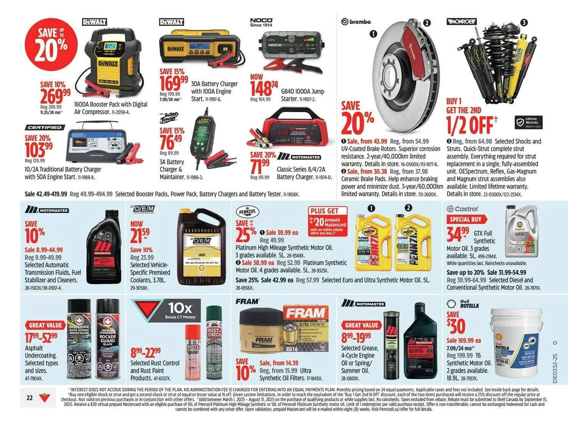 Canadian Tire flyer from August 1 to August 8 2025 - flyer page 31