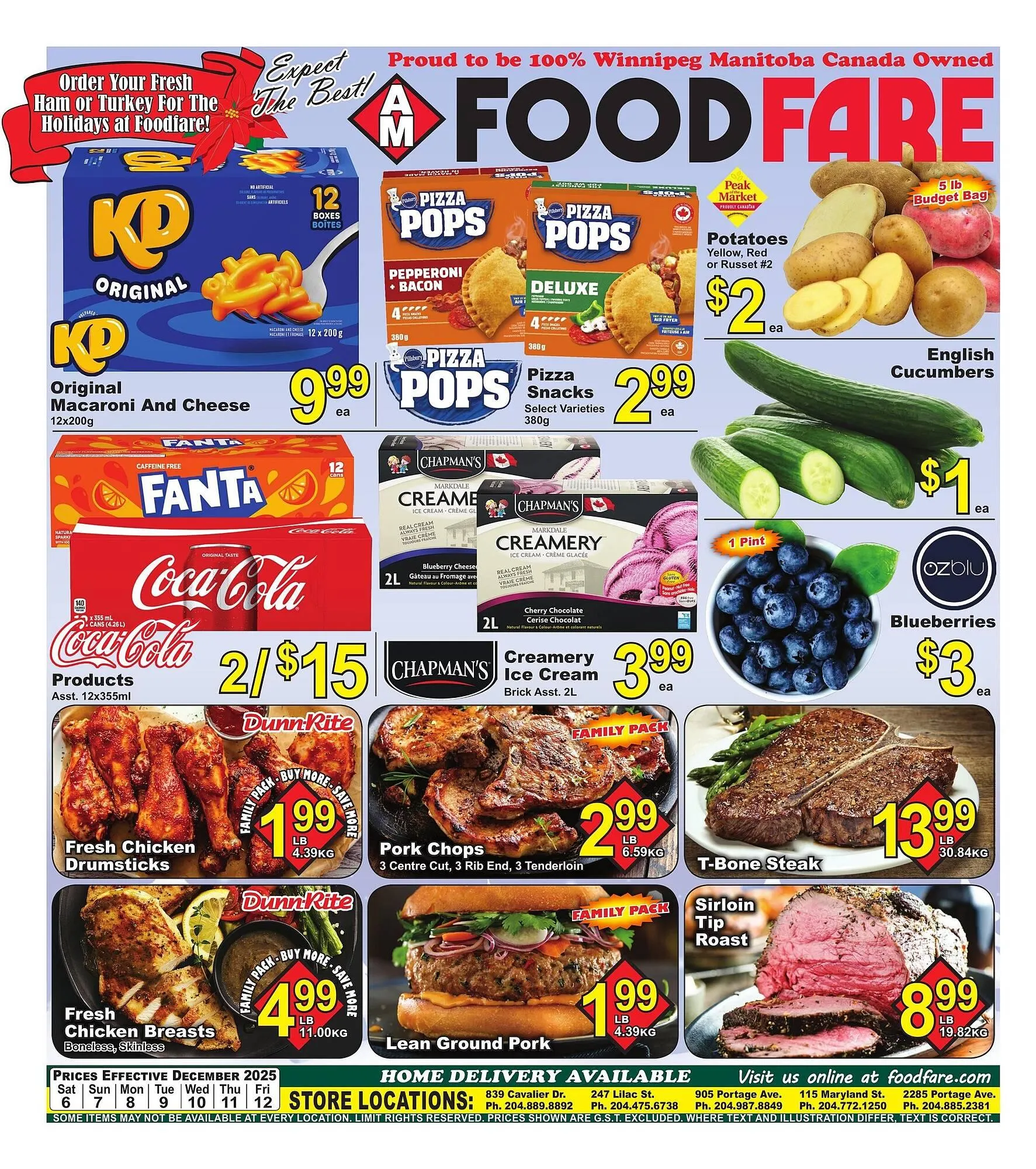 Food Fare flyer from December 5 to December 11 2025 - flyer page 1