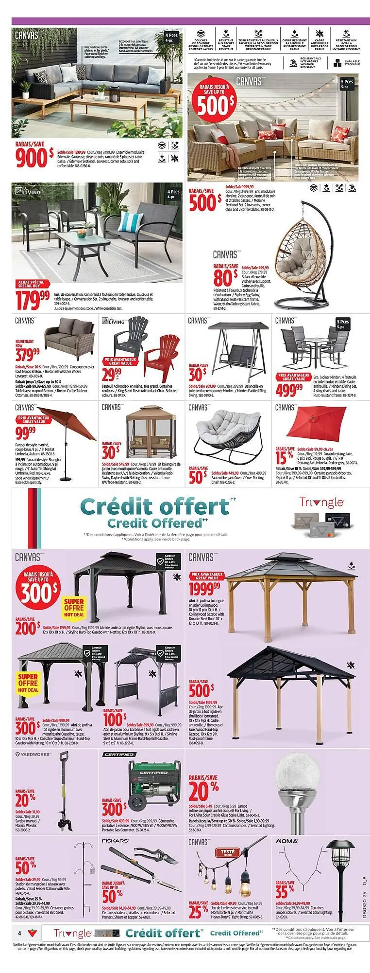 Canadian Tire flyer from May 8 to May 14 2025 - flyer page 4