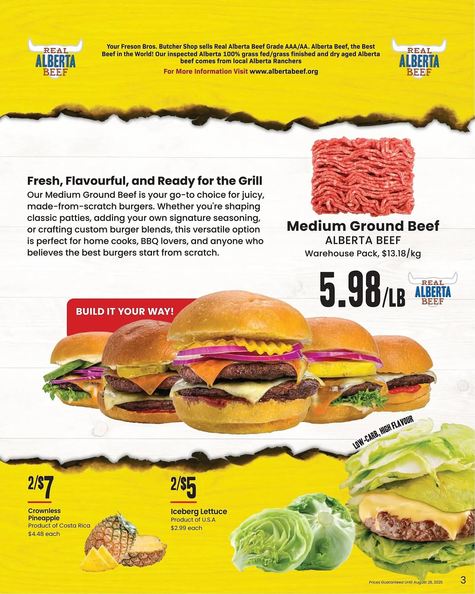 Freson Bros flyer from August 1 to August 28 2025 - flyer page 3