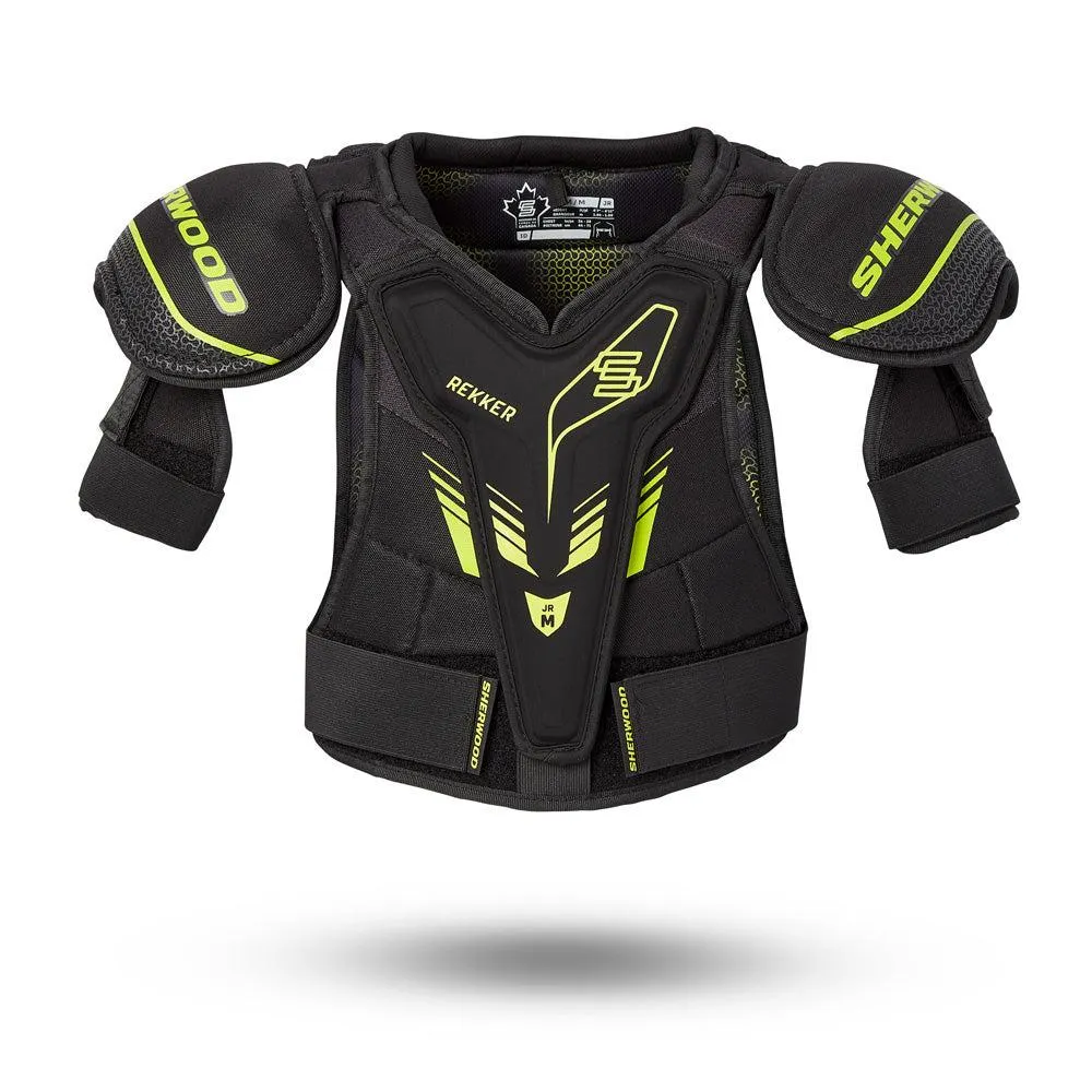 SHERWOOD REKKER JUNIOR HOCKEY SHOULDER PADS