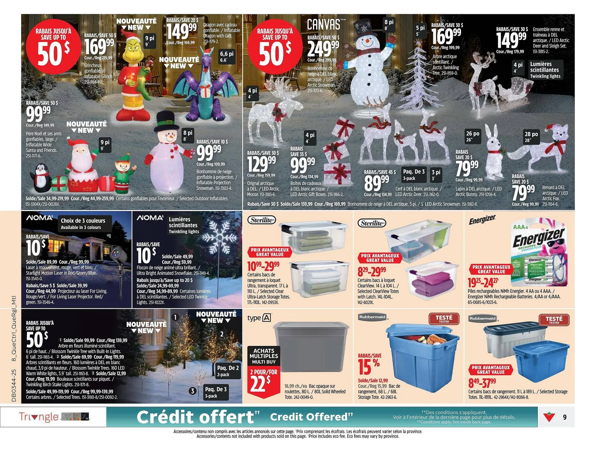 Canadian Tire flyer from October 23 to October 29 2025 - flyer page 9