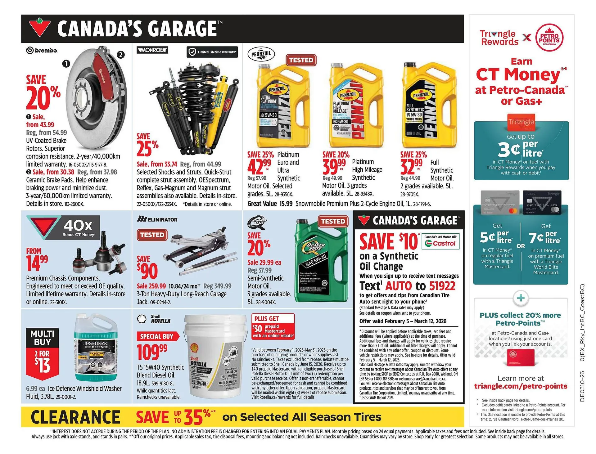 Canadian Tire flyer from March 6 to March 12 2026 - flyer page 23