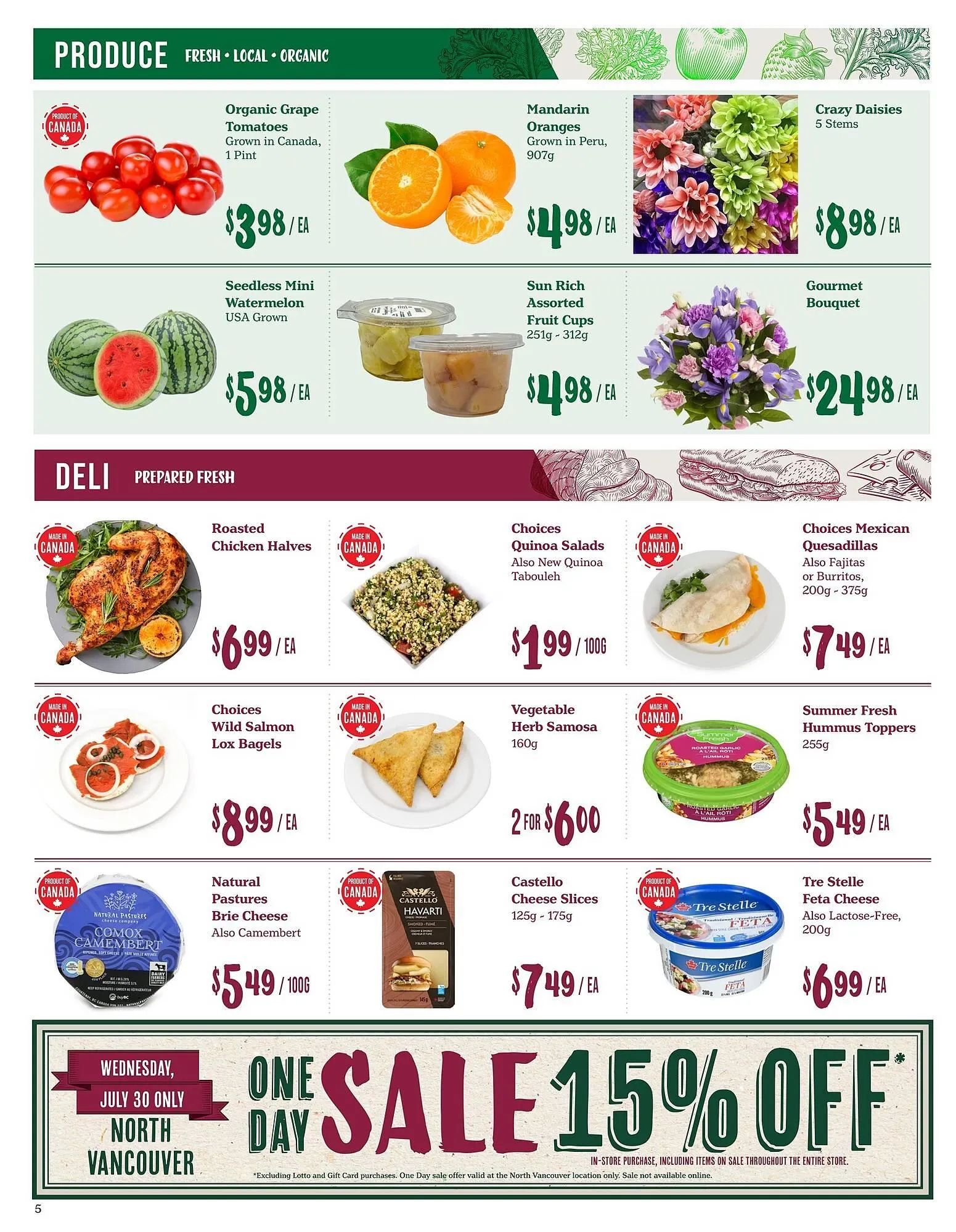 Choices Market flyer from July 21 to August 24 2025 - flyer page 5