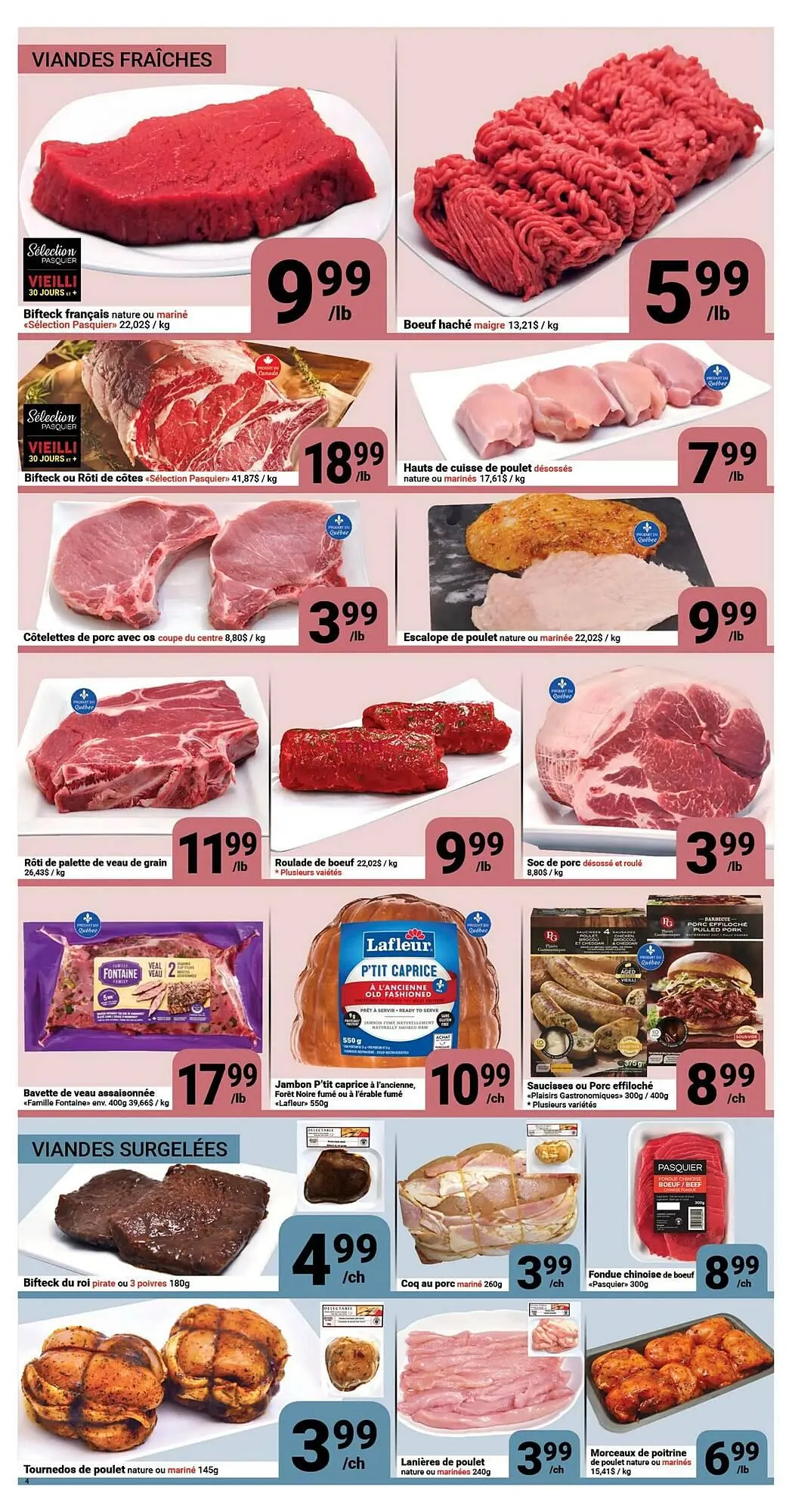 Pasquier flyer from January 29 to February 4 2026 - flyer page 4