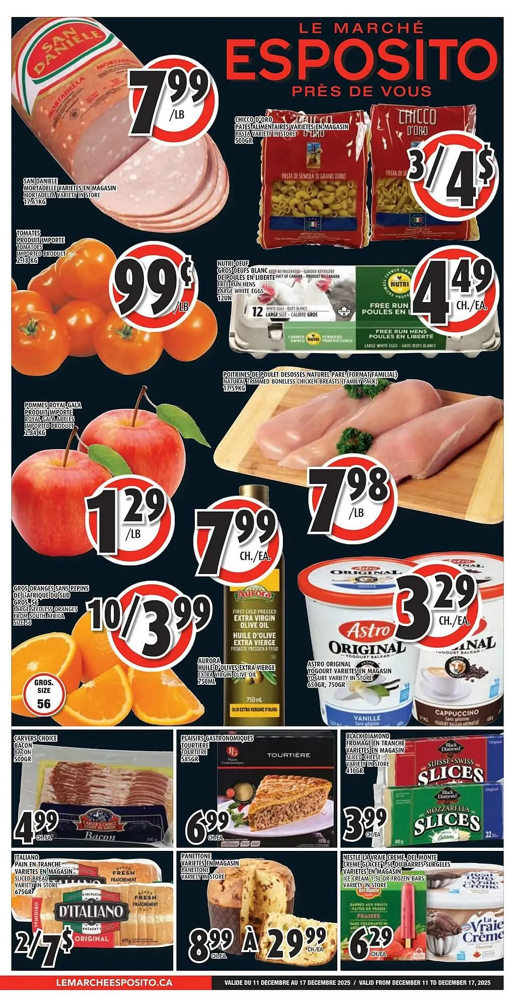 Esposito flyer from December 11 to December 17 2025 - flyer page 1