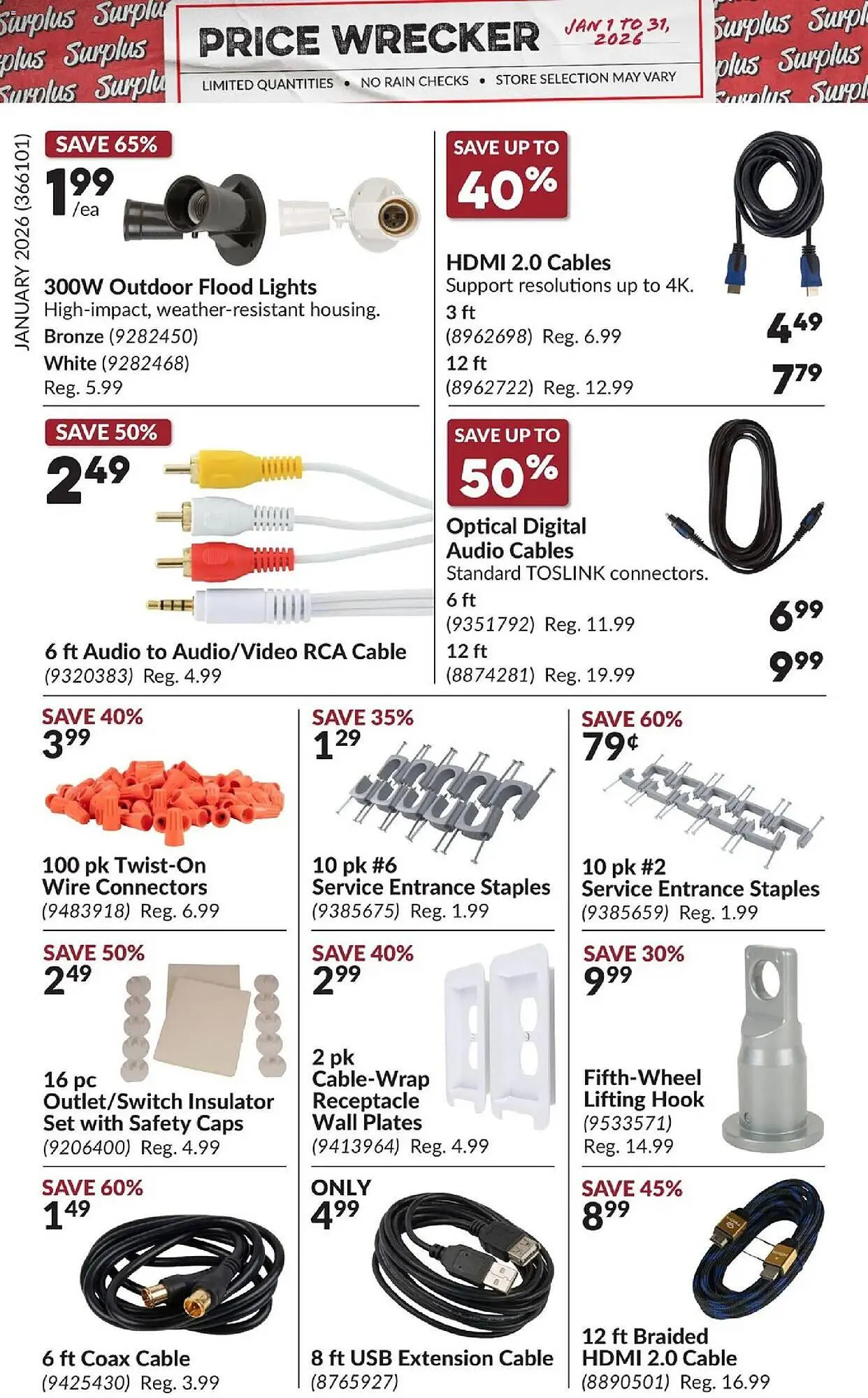 Princess Auto flyer from January 1 to February 1 2026 - flyer page 4