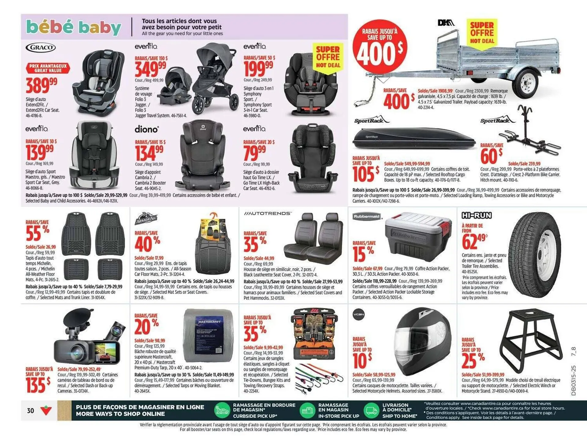 Canadian Tire flyer from April 1 to April 18 2025 - flyer page 43