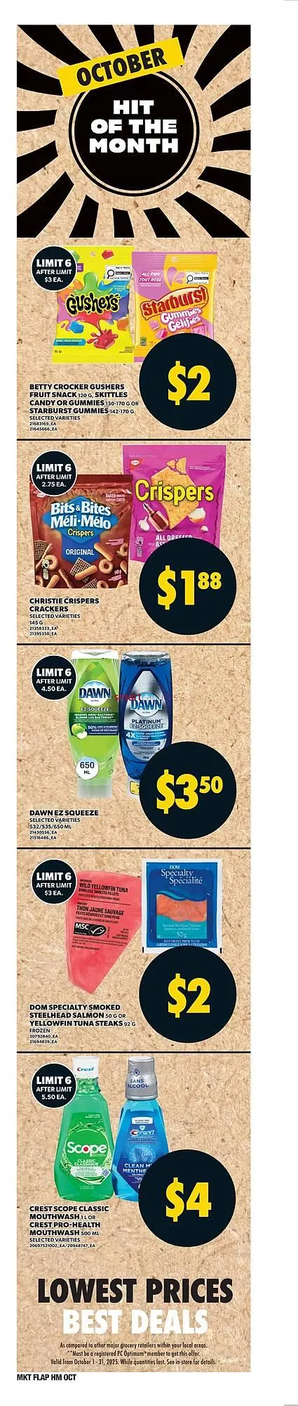 Loblaws flyer from October 9 to October 15 2025 - flyer page 8