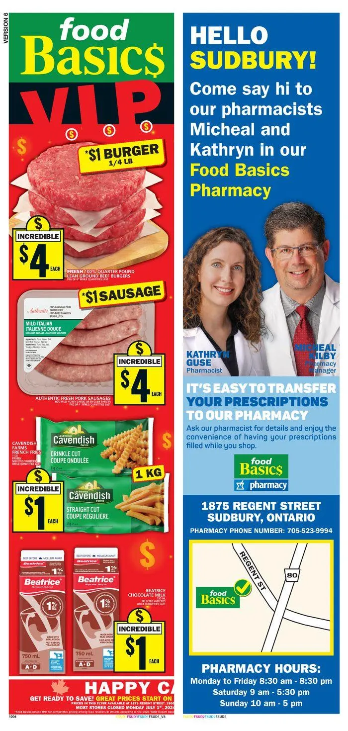 Discounts and promotions from June 27 to July 3 2024 - flyer page 1