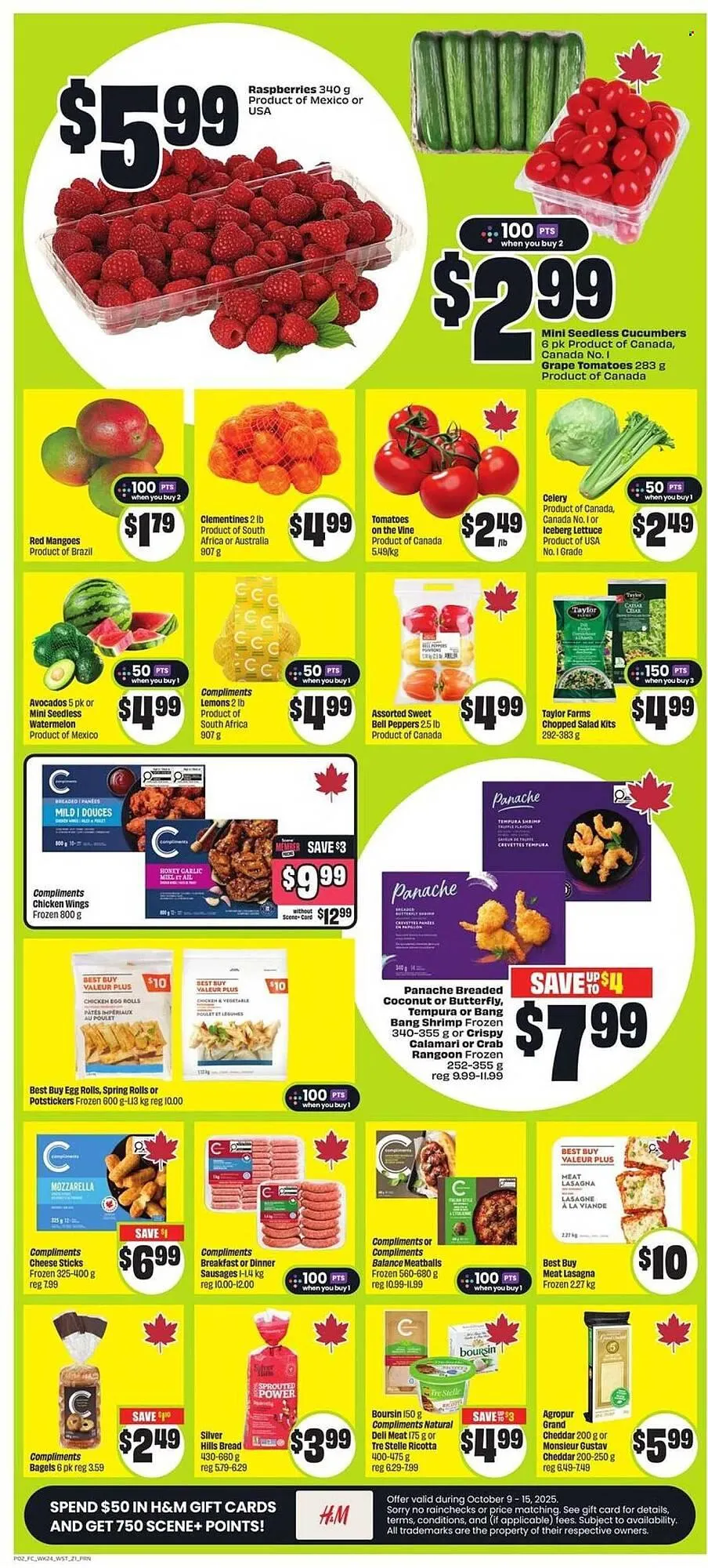 FreshCo flyer from October 9 to October 15 2025 - flyer page 3