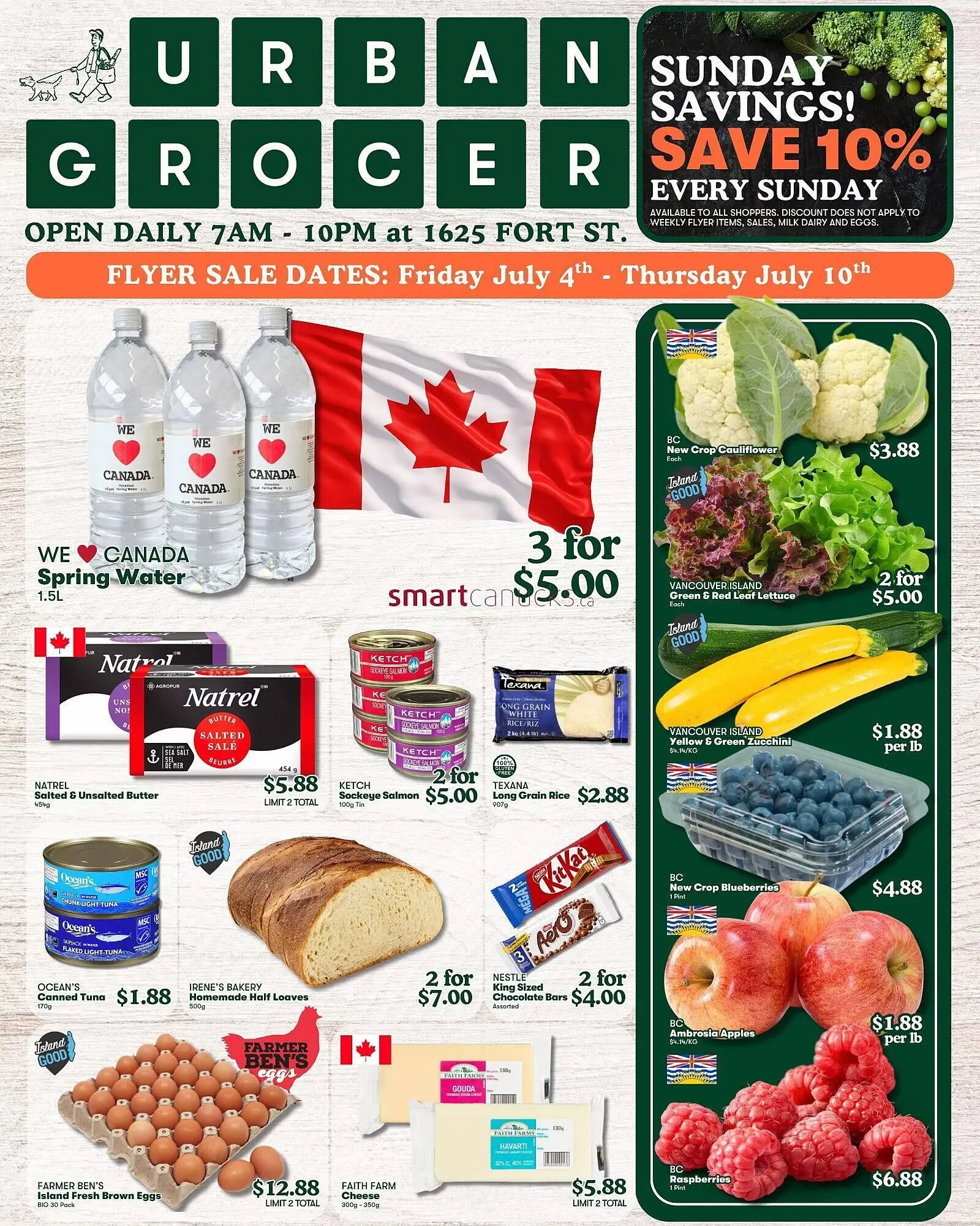 Urban Grocer flyer - 1