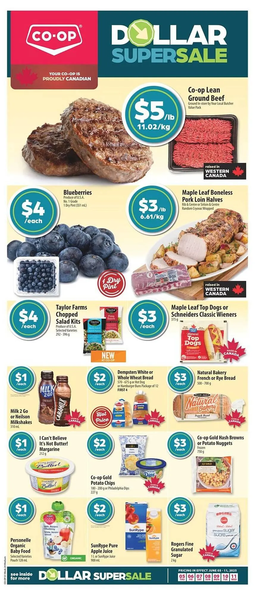 Co-Op Food flyer from June 5 to June 11 2025 - flyer page 1