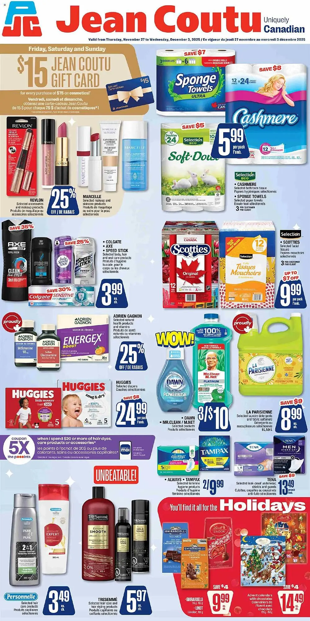 Jean Coutu flyer from November 27 to November 30 2025 - flyer page 2