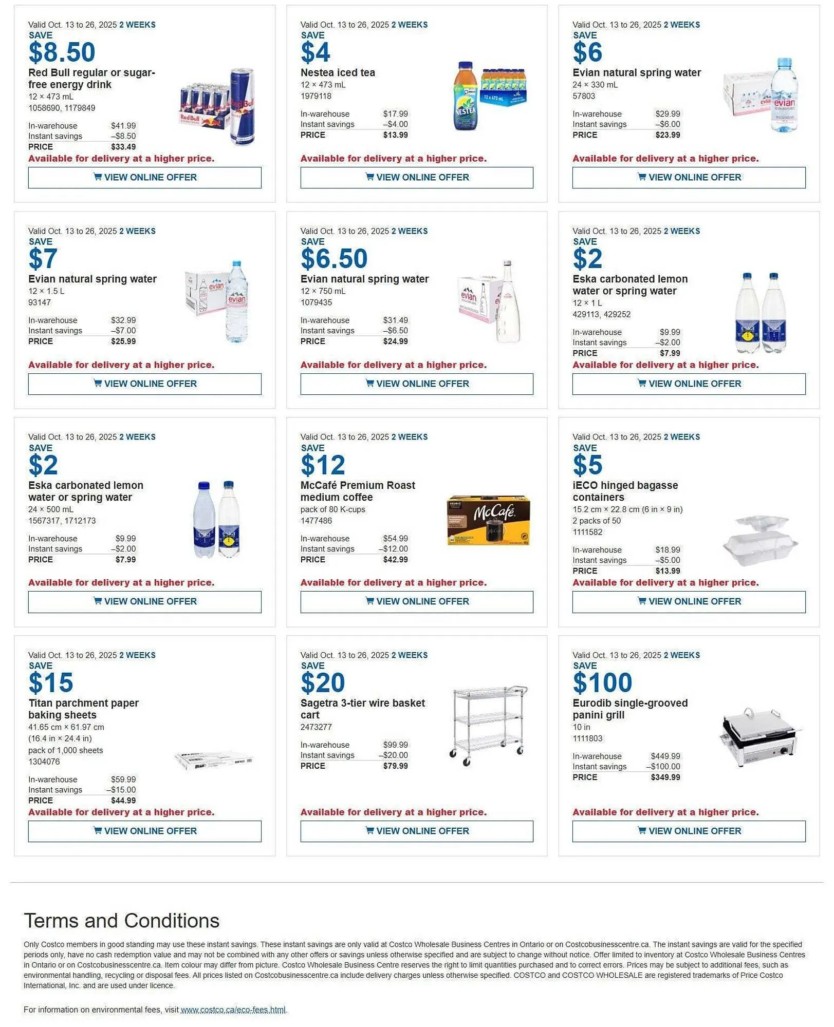 Costco flyer from October 13 to October 27 2025 - flyer page 2