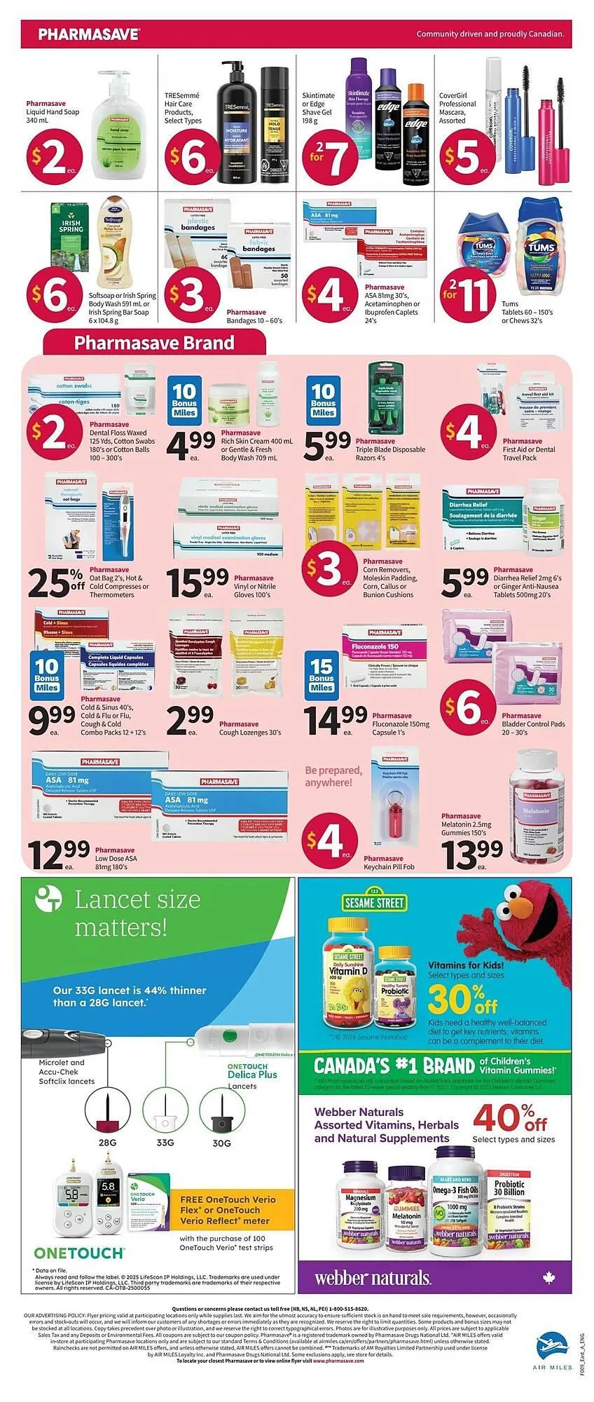 Pharmasave flyer from February 27 to March 5 2026 - flyer page 5
