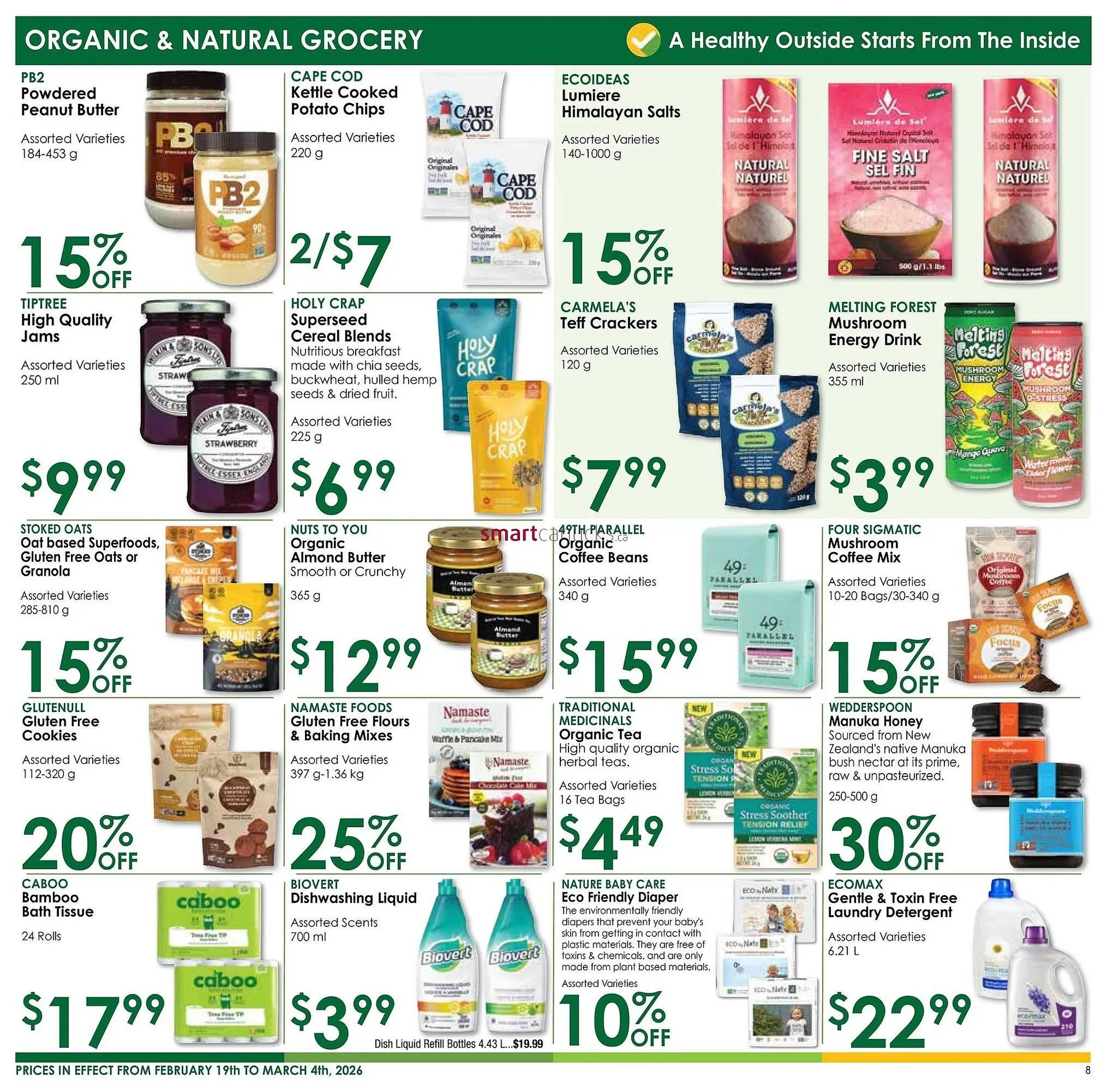 Nature's Emporium flyer from February 19 to March 5 2026 - flyer page 8