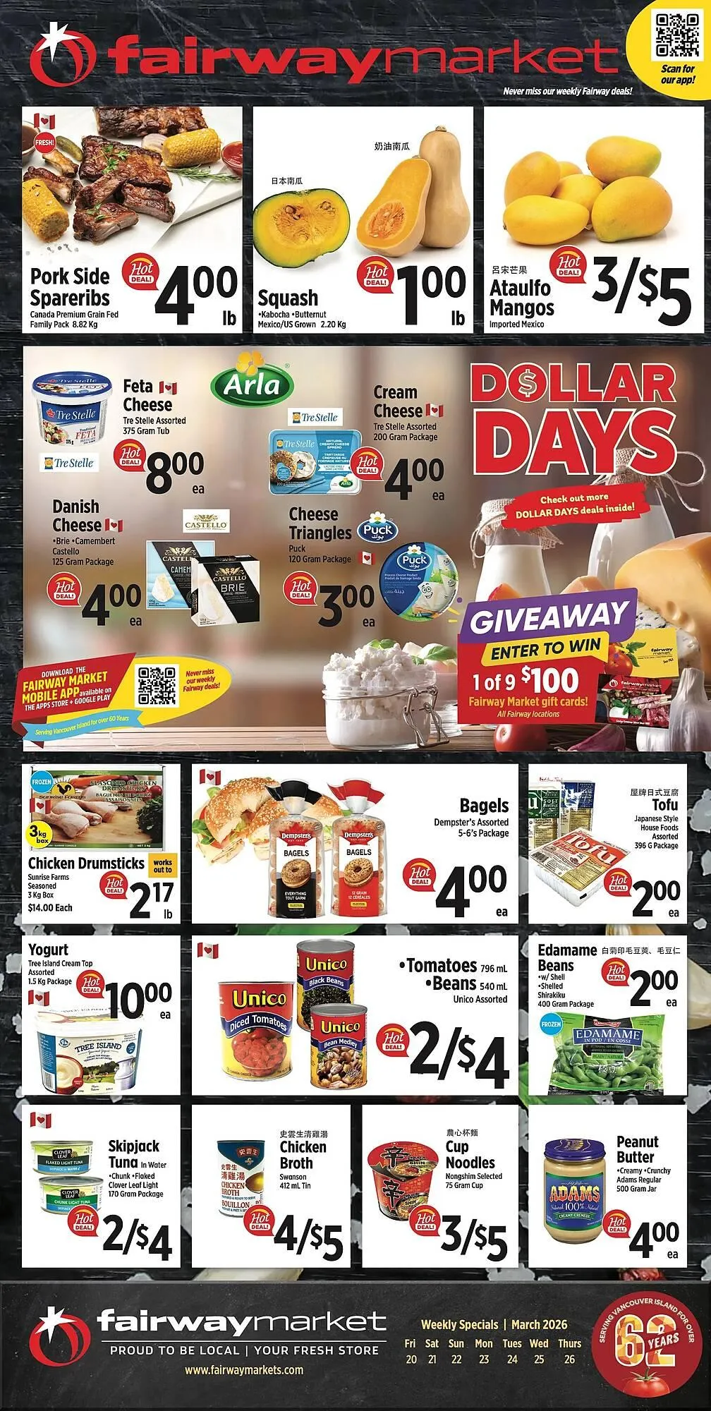 Fairway Market Canada flyer from March 20 to March 26 2026 - flyer page 1