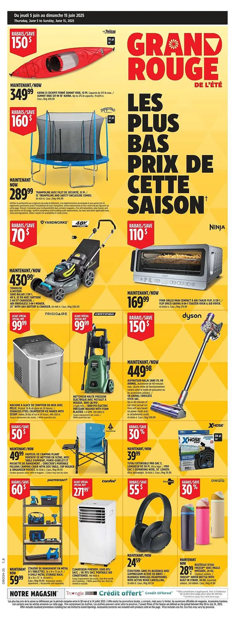 Canadian Tire flyer from June 4 to June 10 2025 - flyer page 1
