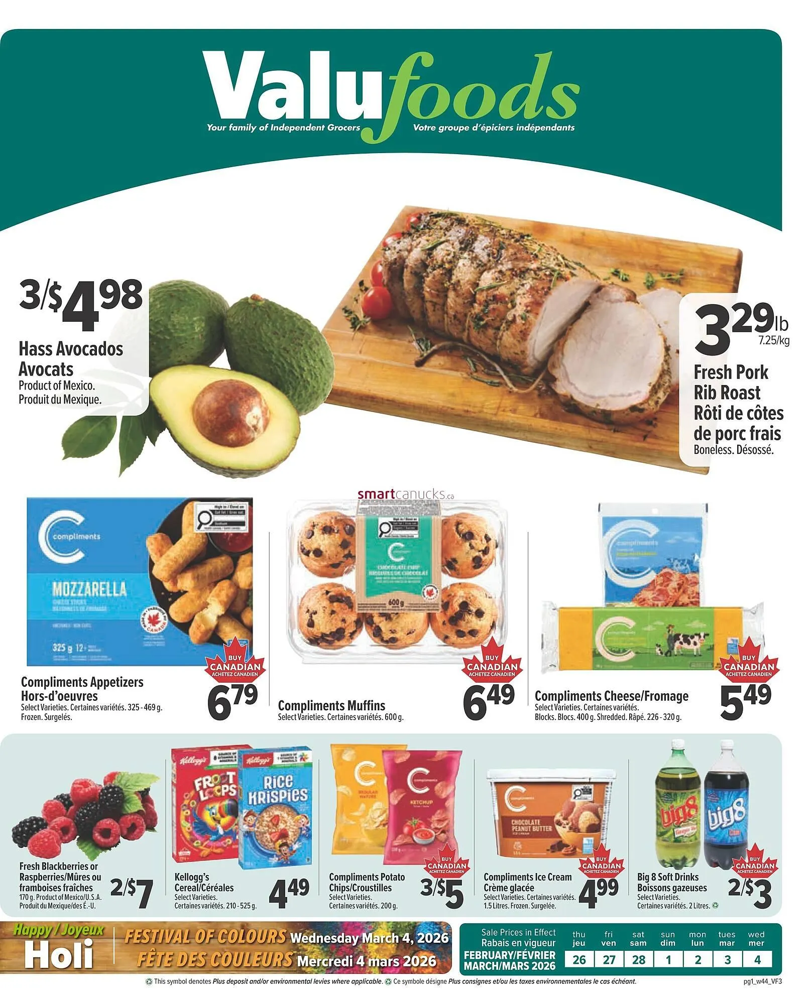 ValuFoods flyer from February 26 to March 4 2026 - flyer page 1