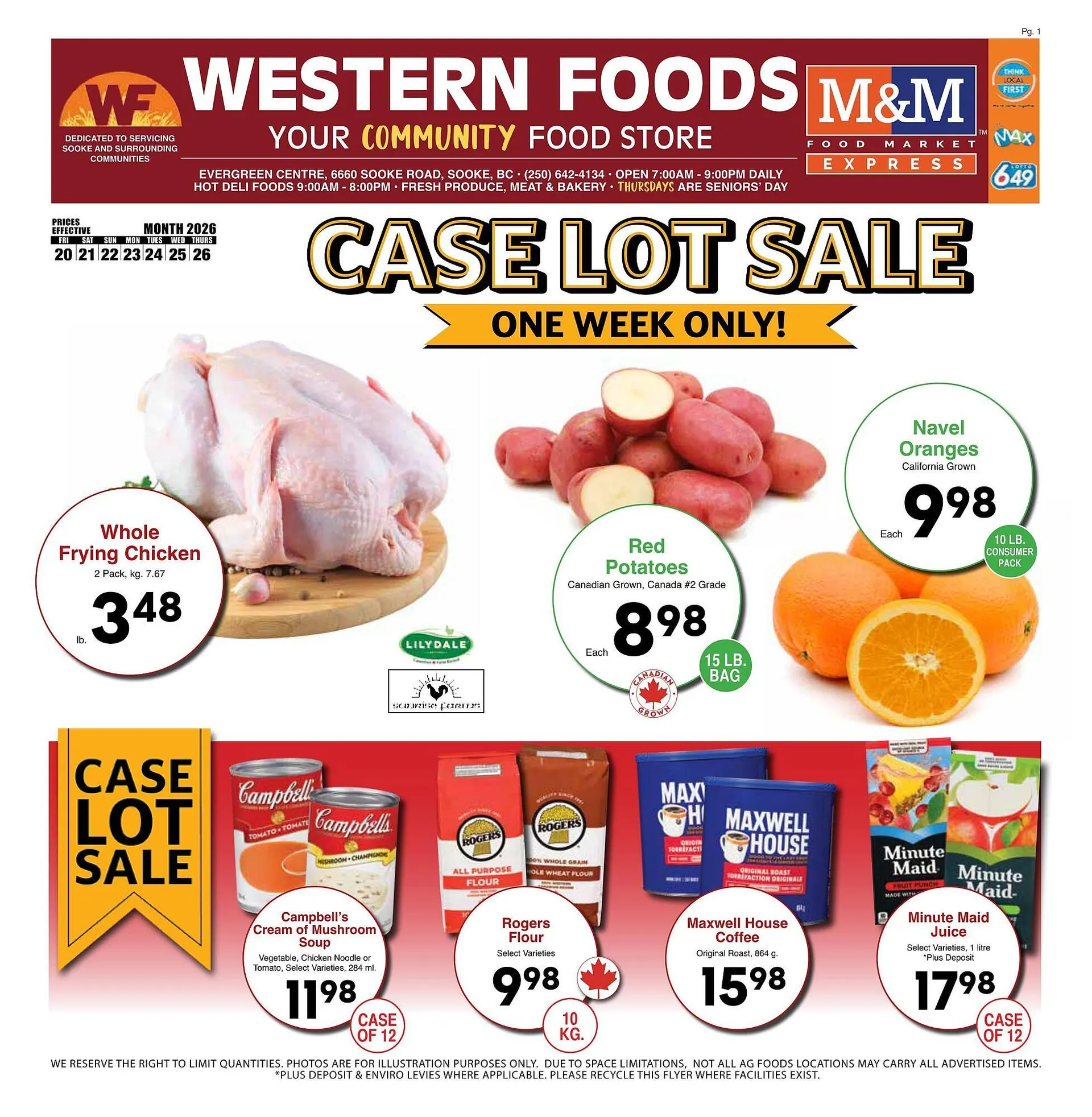 Western Foods flyer from February 20 to February 26 2026 - flyer page 1