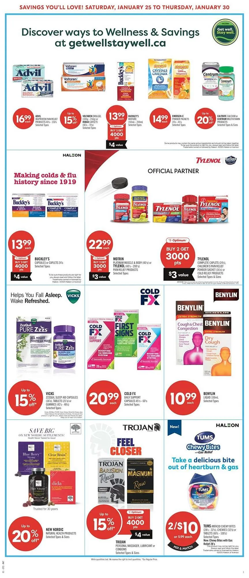 Shoppers Drug Mart flyer from January 23 to January 30 2025 - flyer page 15